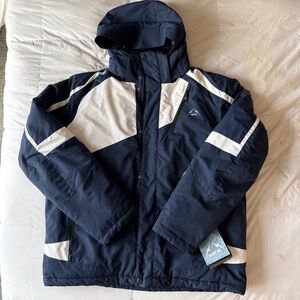 NWT HFX Blue Winter Jacket Ski/Snowboard Size L